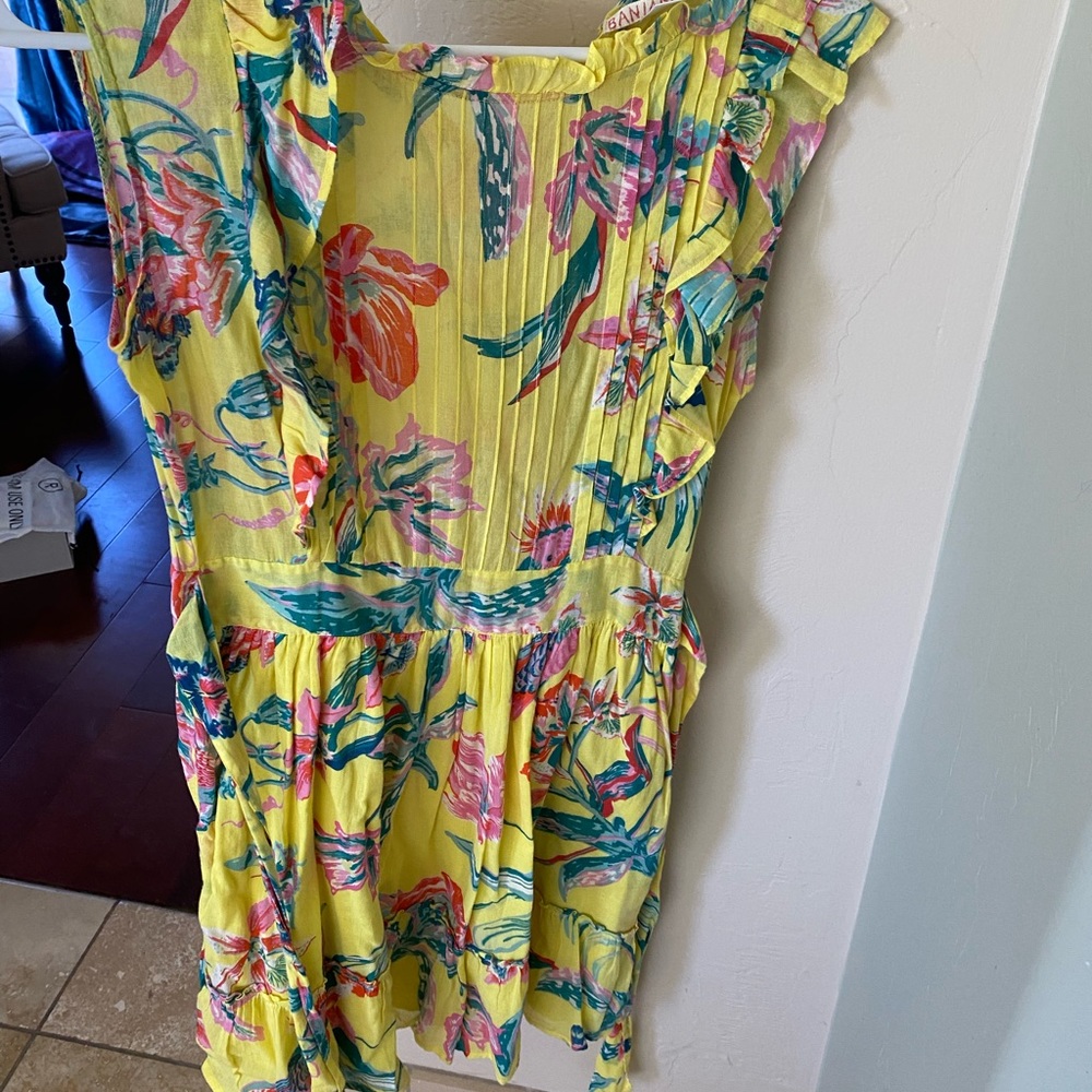 Banjanan short yellow dress size S